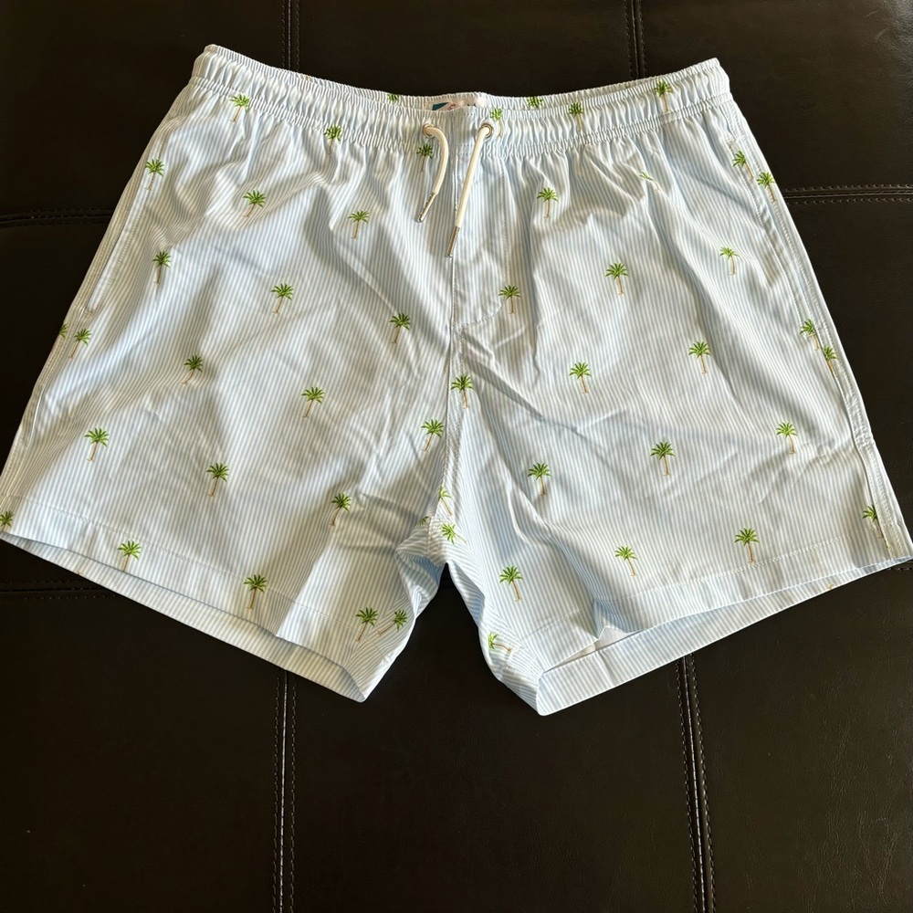 Bought in Seaside Florida! Swim trunks from Bermie’s.